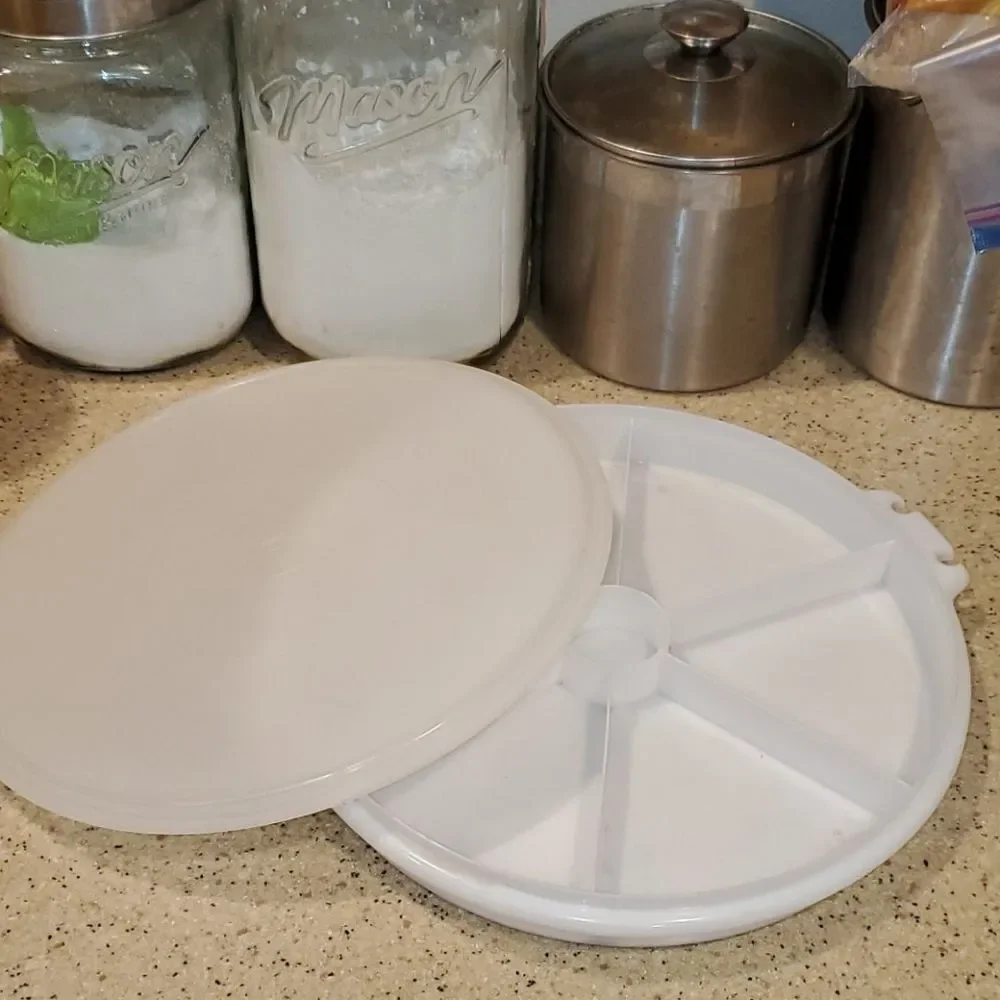 Vtg Tupperware Snack Tray